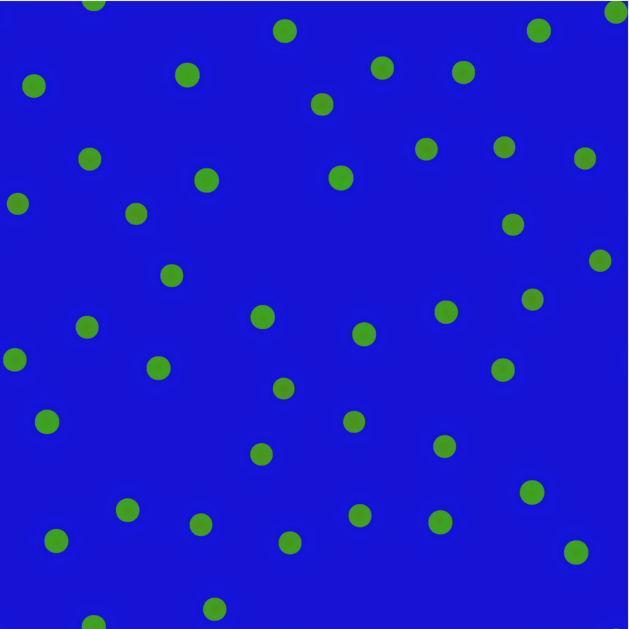 Final frame: Core-shell precipitate growth